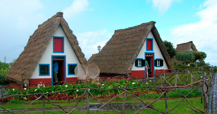 Traditional houses of Madeira Island