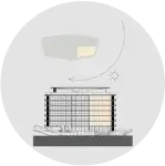 Plan T2 Type A – Left Front Sea