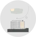 Plan T2 Type A – Left Front Sea