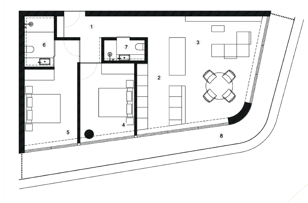 Plan T2 Type C – Right Sea Front